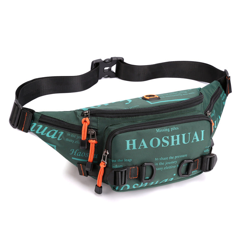 Fanny Pack for Men Women Water Resistant Large Hiking Waist Bag Pack Carrying All Phones for Running Walking Traveling - Fanny Pack at Dealshubindia