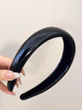 PU Leather Wide Headband for Stylish Hair Accessories