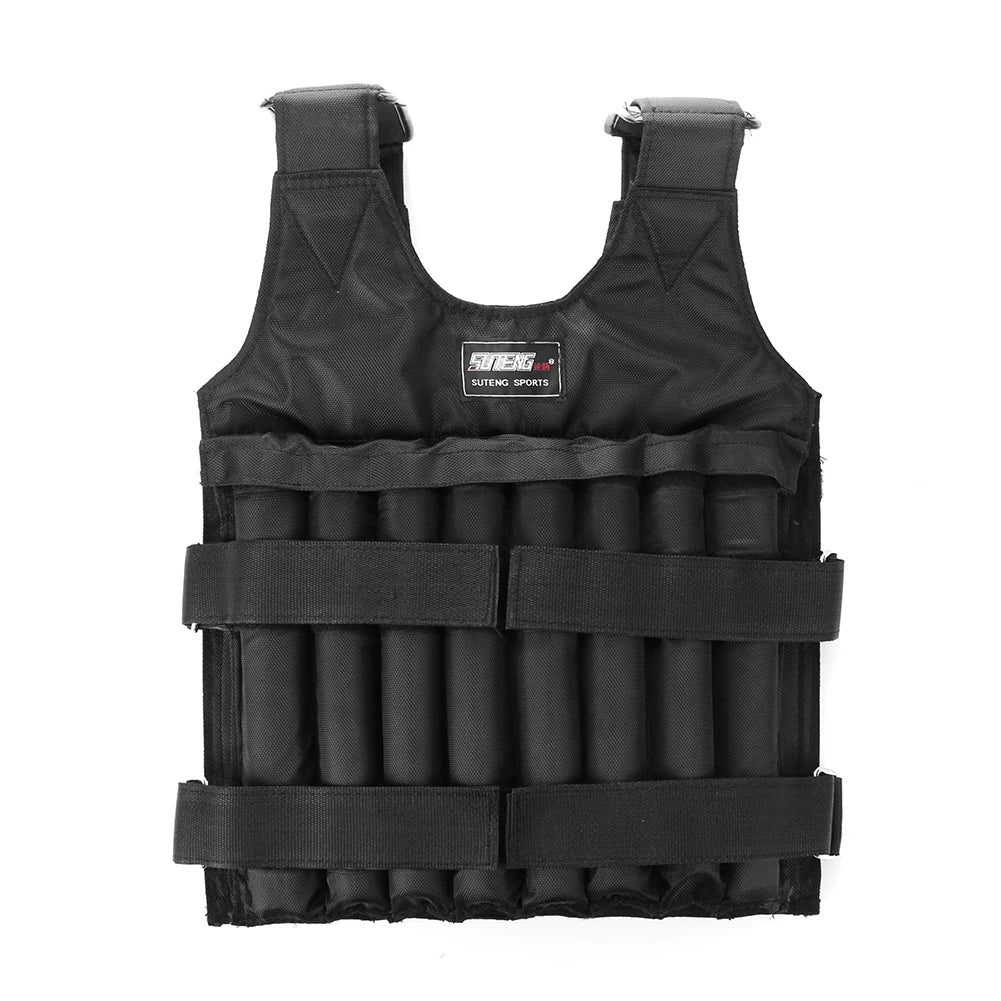 Adjustable Weighted Vest For Fitness Training - Sports & Fitness > Exercise, Gym & Fitness > Gym Equipment & Accessories at Dealshubindia