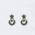 Hydro Emerald Green Chandbali-0