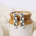 Abstract Pearl Earrings-0