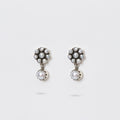 Pearl Flower Drop Earrings