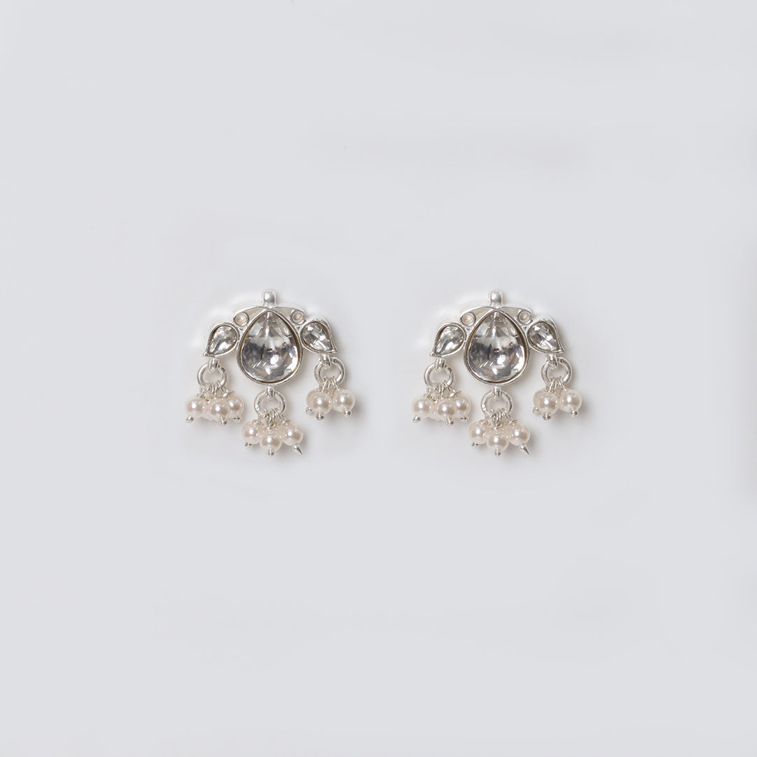 Kundan Pearl Earrings