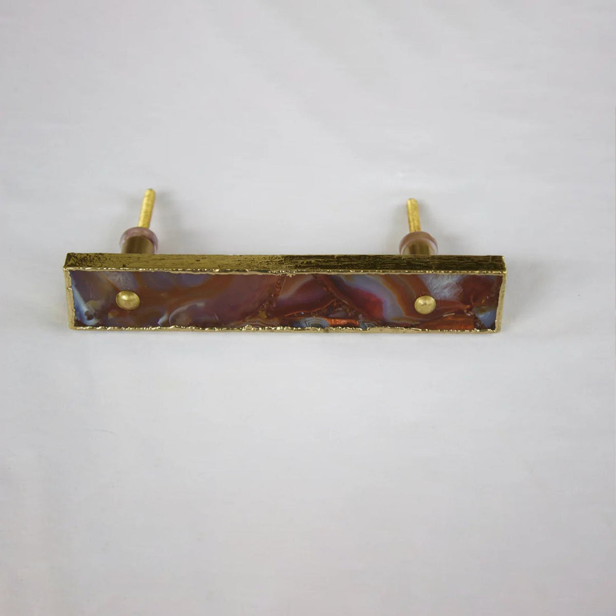 Set of 4 Red Agate Handle/Pull/Barbarella