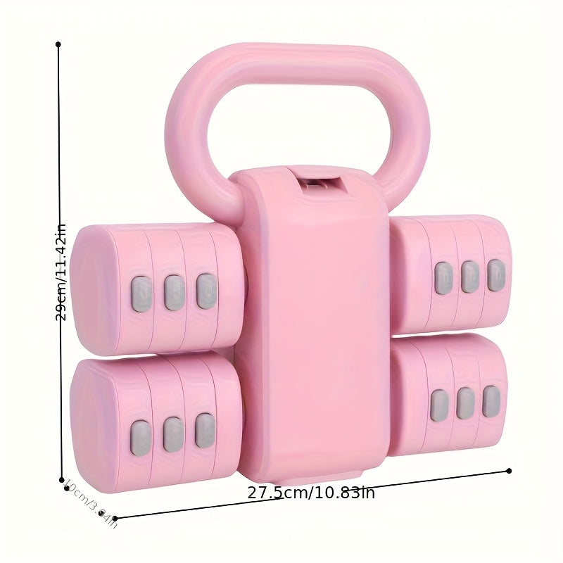 Dumbbell Kettlebell Set Home Fitness Kit - Sports & Fitness > Exercise, Gym & Fitness > Free Weights at Dealshubindia