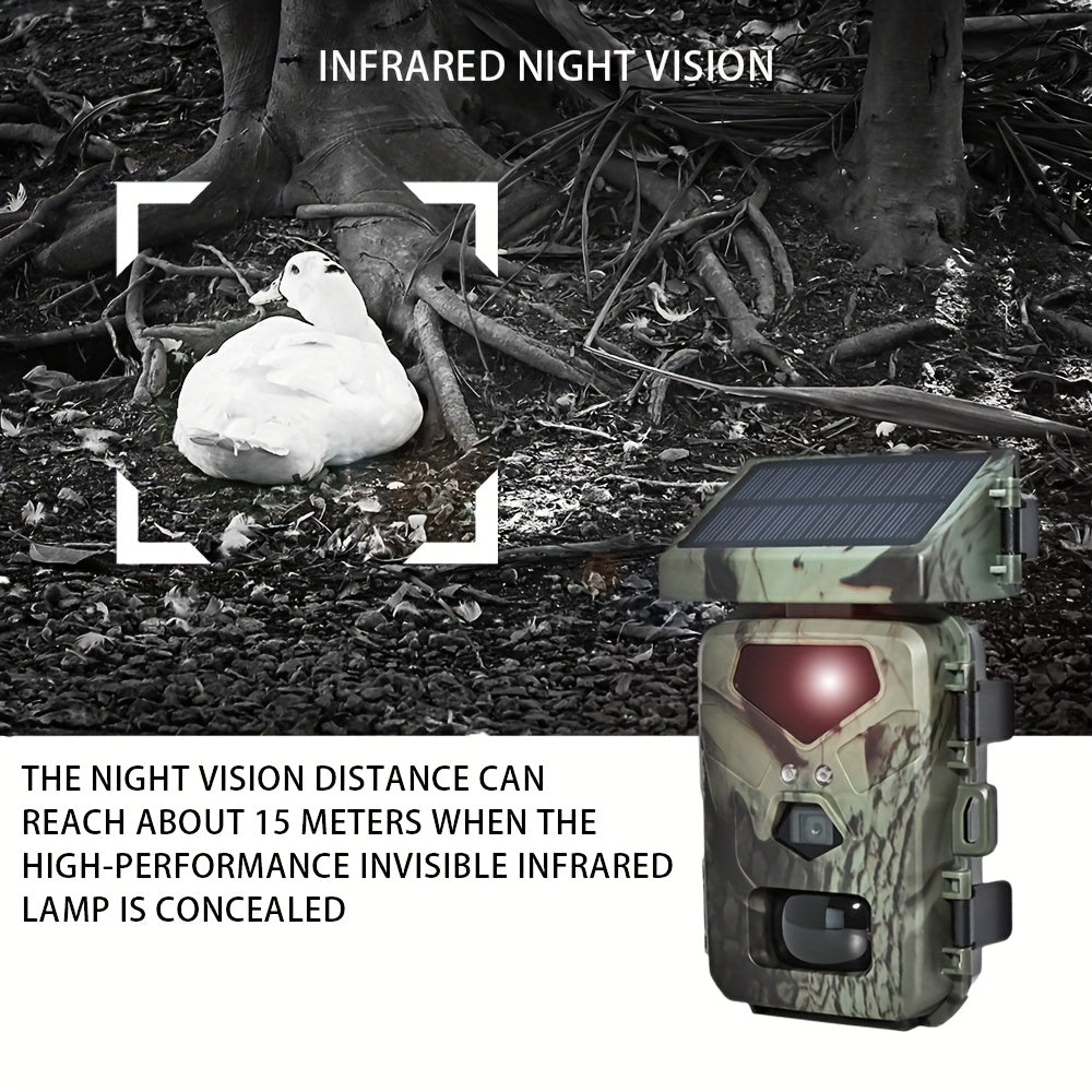 Solar Infrared Wildlife Security Camera (20MP) - Cameras > Camera Accessories at Dealshubindia