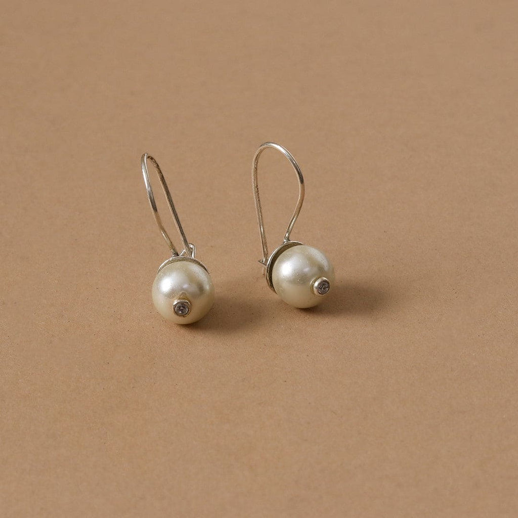 Pearl Diamond Earrings