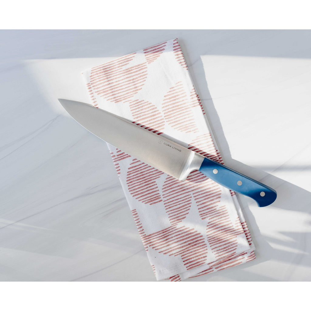 Superior 3-Piece Kitchen Knife Set – Royal Blue - Knife Set at Dealshubindia