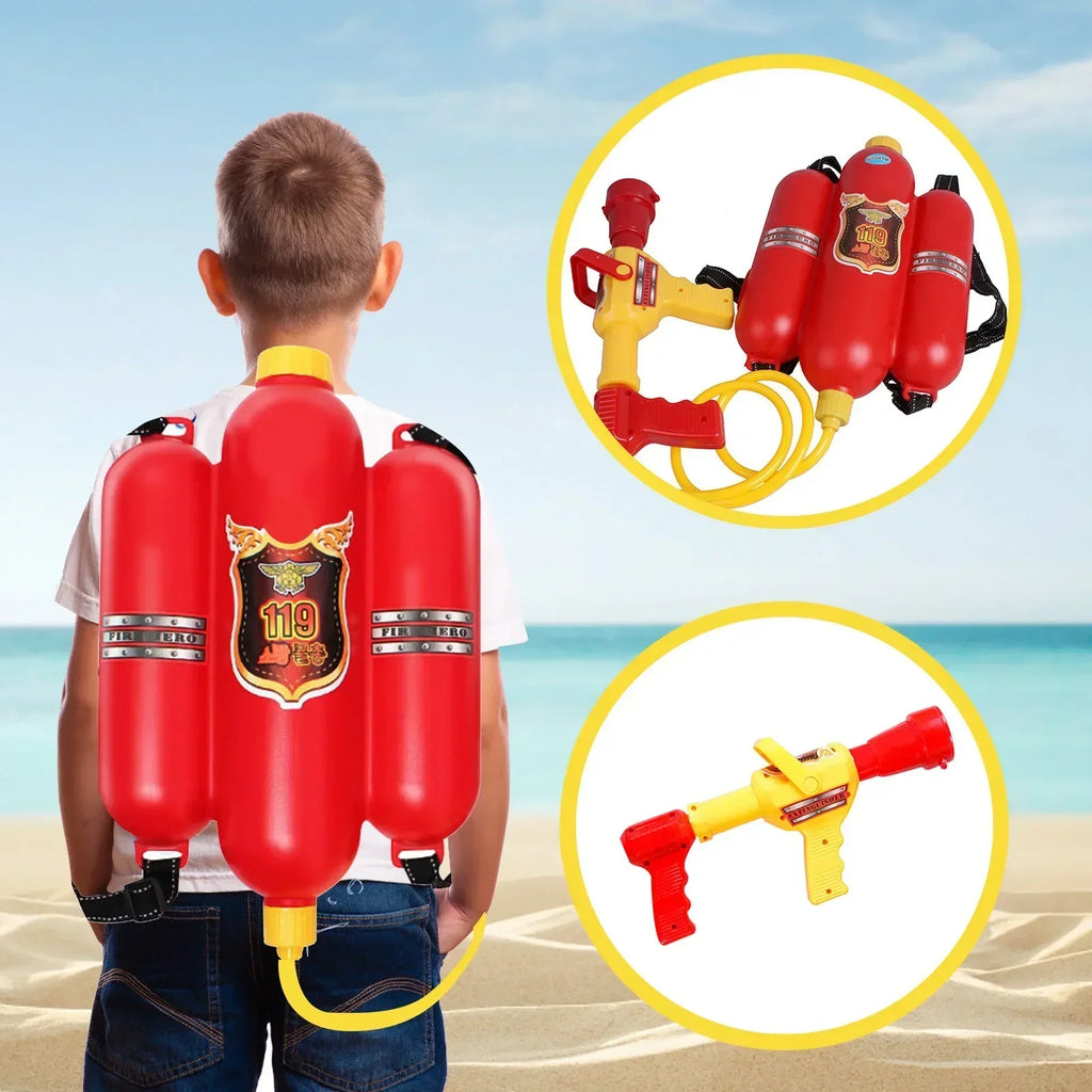 Firefighter Backpack Water Blaster For Kids