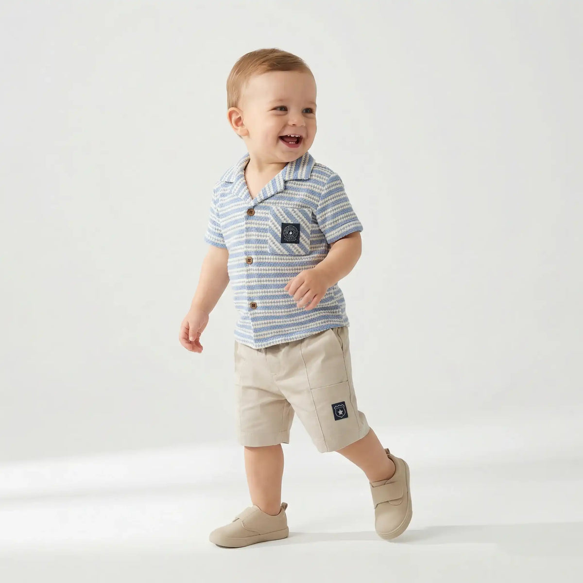Leo Stripes Boys Summer Set - Casual Boys at Dealshubindia