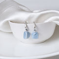 Blue Stone Earrings-0