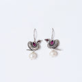 Peacock Pearl Red Hooks-0
