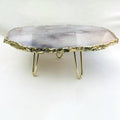 Gray Agate Quartz Cake Stand-0