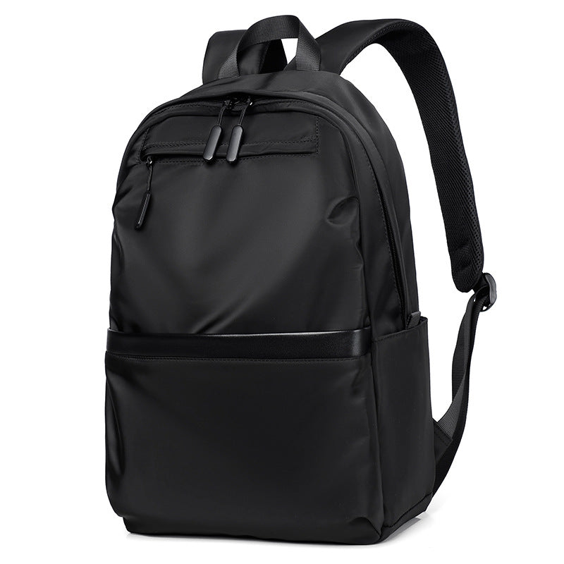 Premium Waterproof High-Density Nylon Backpack for Men & Women | Durable, Fashionable & Lightweight Urban Travel Bag | Black Laptop Backpack for Work, School & Daily Commute | Perfect for Urban Exploration & Minimalist Design Lover - Shoulder Bag at Dealshubindia