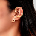 Punk Snake Piercing Cartilage Wrap Ear Jewellery Crawler Earring Stud Gift 1 pc