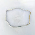White Agate Cake Stand/Centerpiece/Display Stand/Tray