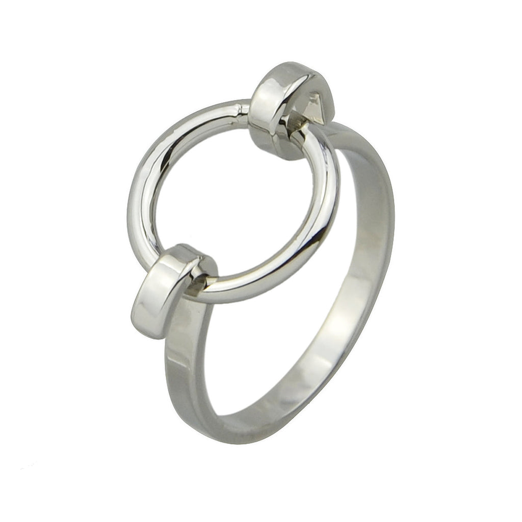 Hippie Jewellery Gold Silver Circle Metal Finger Ring Cool Punk Accessories Gift