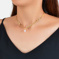 Personality Jewelry Disc Chain Beads Charm Necklace Wholesale Price Accessories