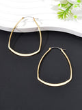Asymmetrical Hoop Earrings Chic and Minimalist Accessories Holiday Jewelry Gift