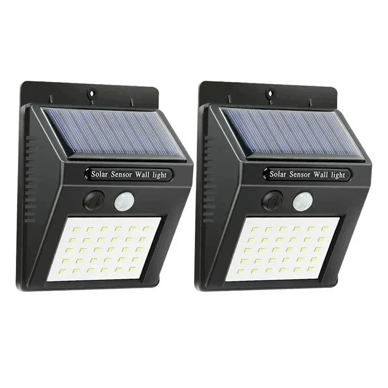 Solar-Powered Outdoor Motion Sensor Led Wall Light - Batteries & Power Supply > Solar Panels at Dealshubindia