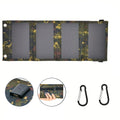 Portable Foldable Camouflage Solar Panel Charger - Electronics > Battery Chargers & Power at Dealshubindia