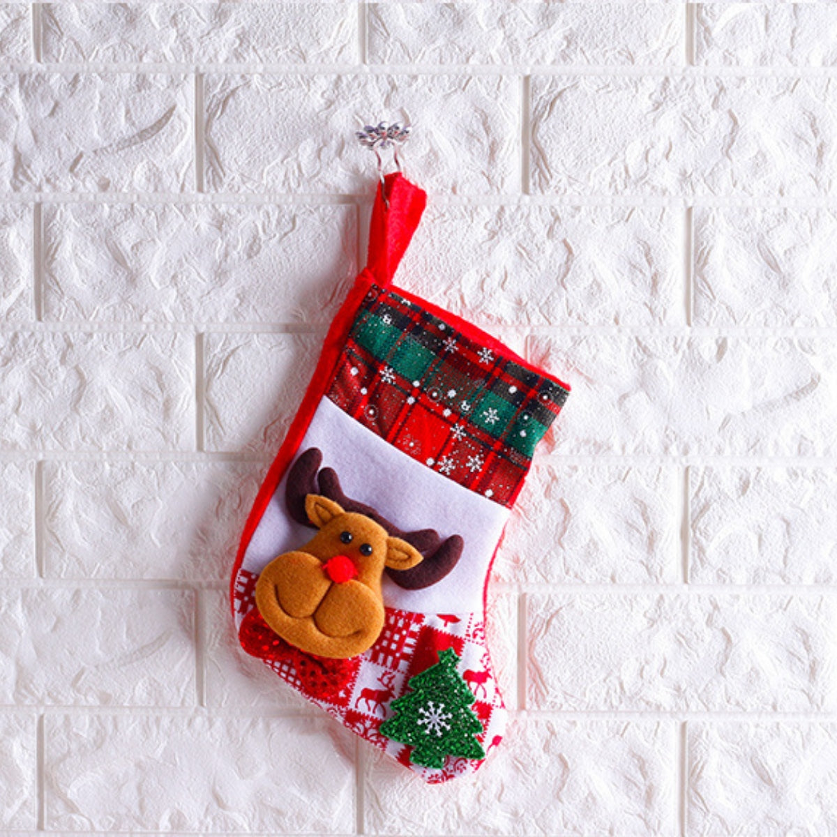 Christmas Stocking Hanging Widget - n/a at Dealshubindia