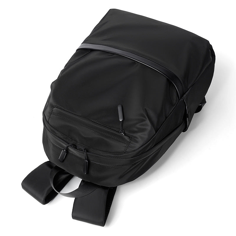 Premium Waterproof High-Density Nylon Backpack for Men & Women | Durable, Fashionable & Lightweight Urban Travel Bag | Black Laptop Backpack for Work, School & Daily Commute | Perfect for Urban Exploration & Minimalist Design Lover - Shoulder Bag at Dealshubindia
