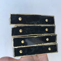 Set of 4 Black Agate Handle Barbarella