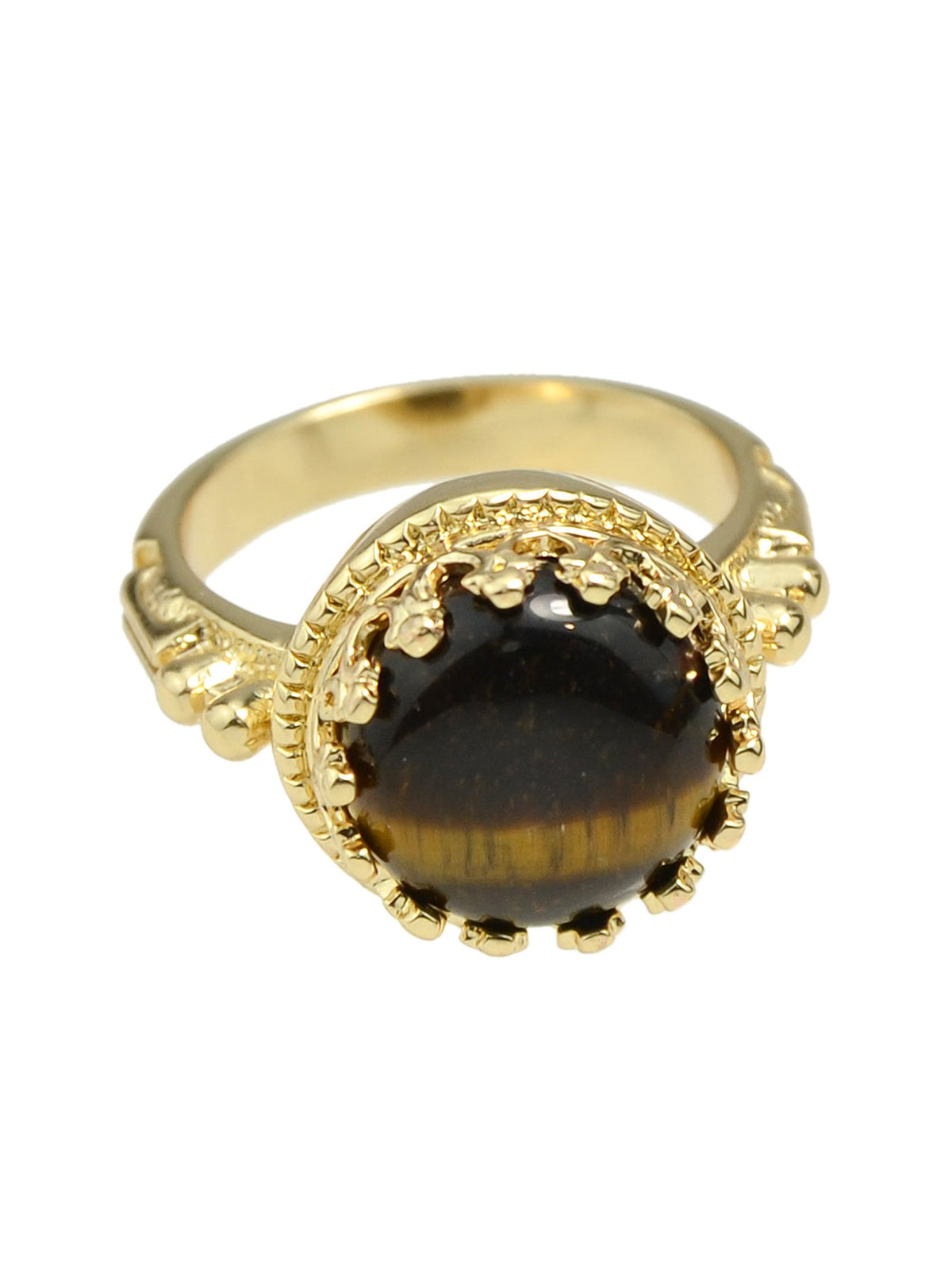 Retro Women Accessories Colorful Resin Round Ball Finger Band Ring Jewelry Gift