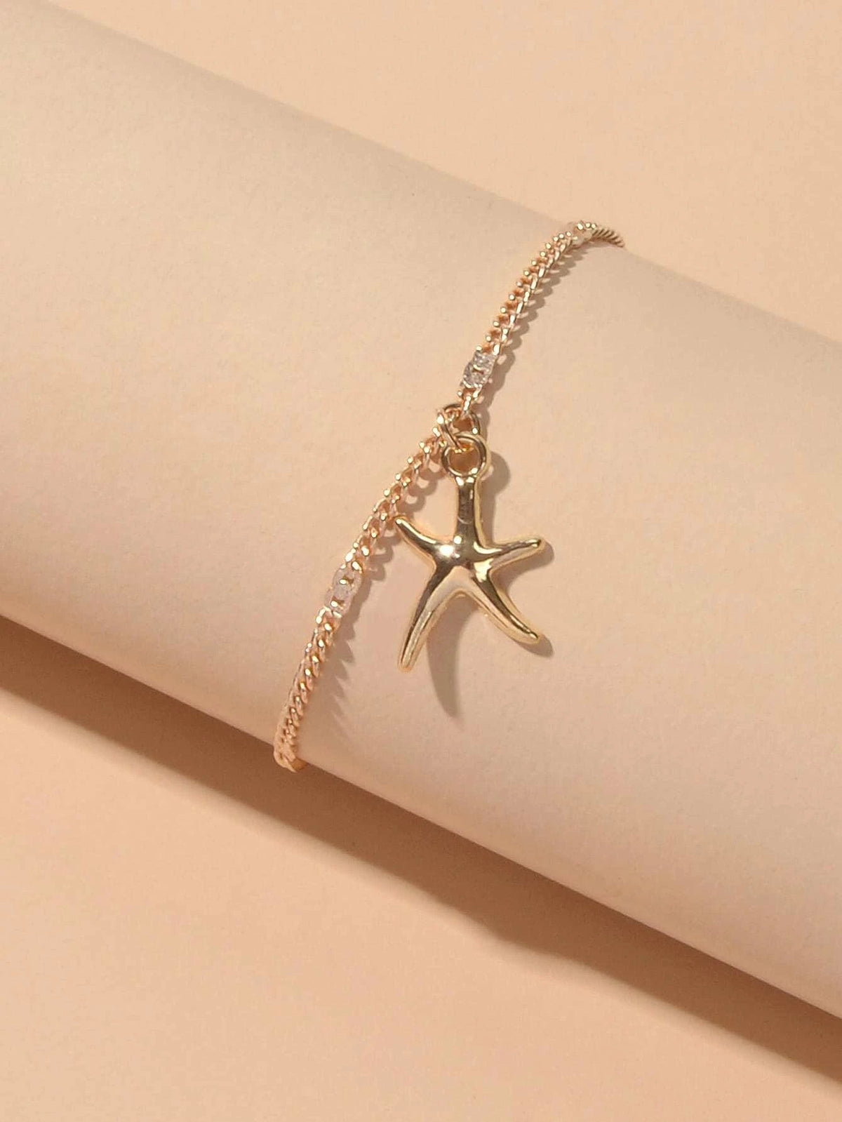 1 pc Silver Gold Starfish Charm Anklet Boho Beach Bracelet Foot Chain Jewellery