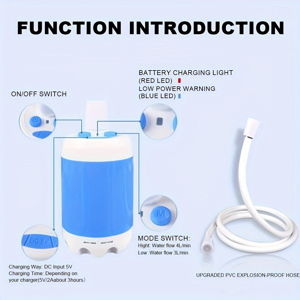Outdoor Portable Shower Kit for Camping Travel - Portable Showers & Privacy Enclosures at Dealshubindia