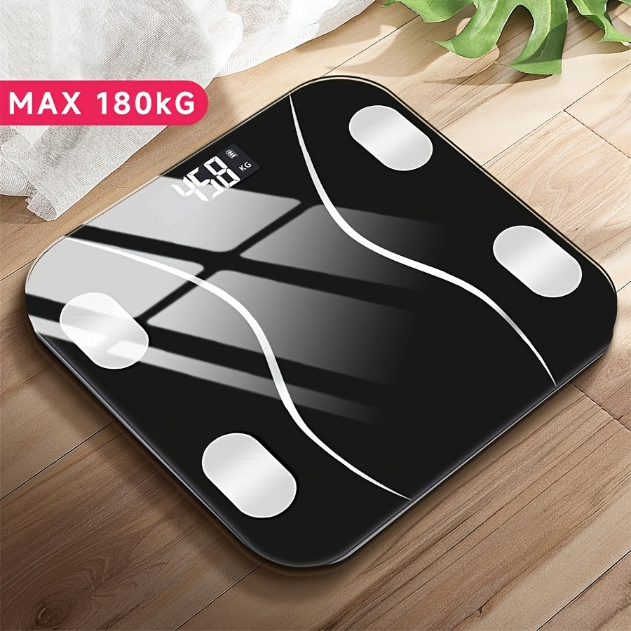 Smart Electronic Bathroom Scale with LCD Display - Body Weight Scales at Dealshubindia
