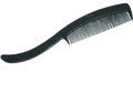 Mini Moustache Comb - Black Handle - Mustache Combs at Dealshubindia