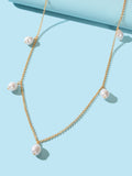 Sexy Baroque Pearl Charm Waist Chain Belly Chains Beach Waist Jewelry Accessory