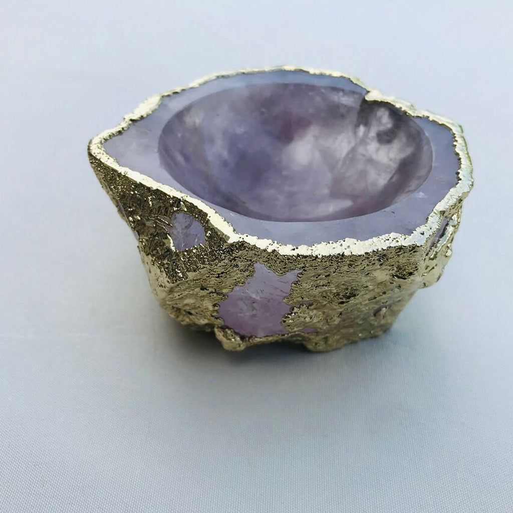 Rose Quartz Agate Nut/trinket/Jewelry Bowl