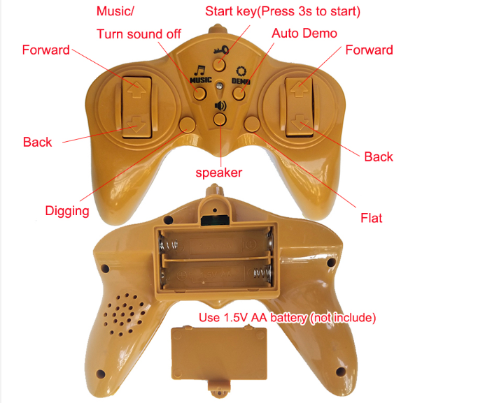 Remote Controlled Excavator