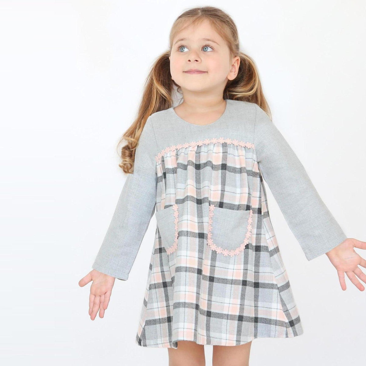 Square Smile Girls Casual Set - Casual Girls at Dealshubindia