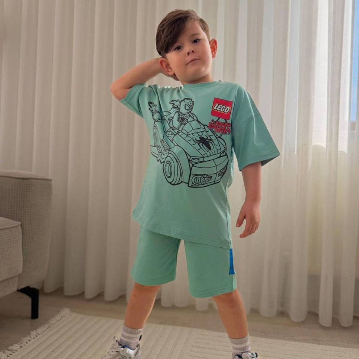 SpiderBrick Boys Short Set - Casual Boys at Dealshubindia