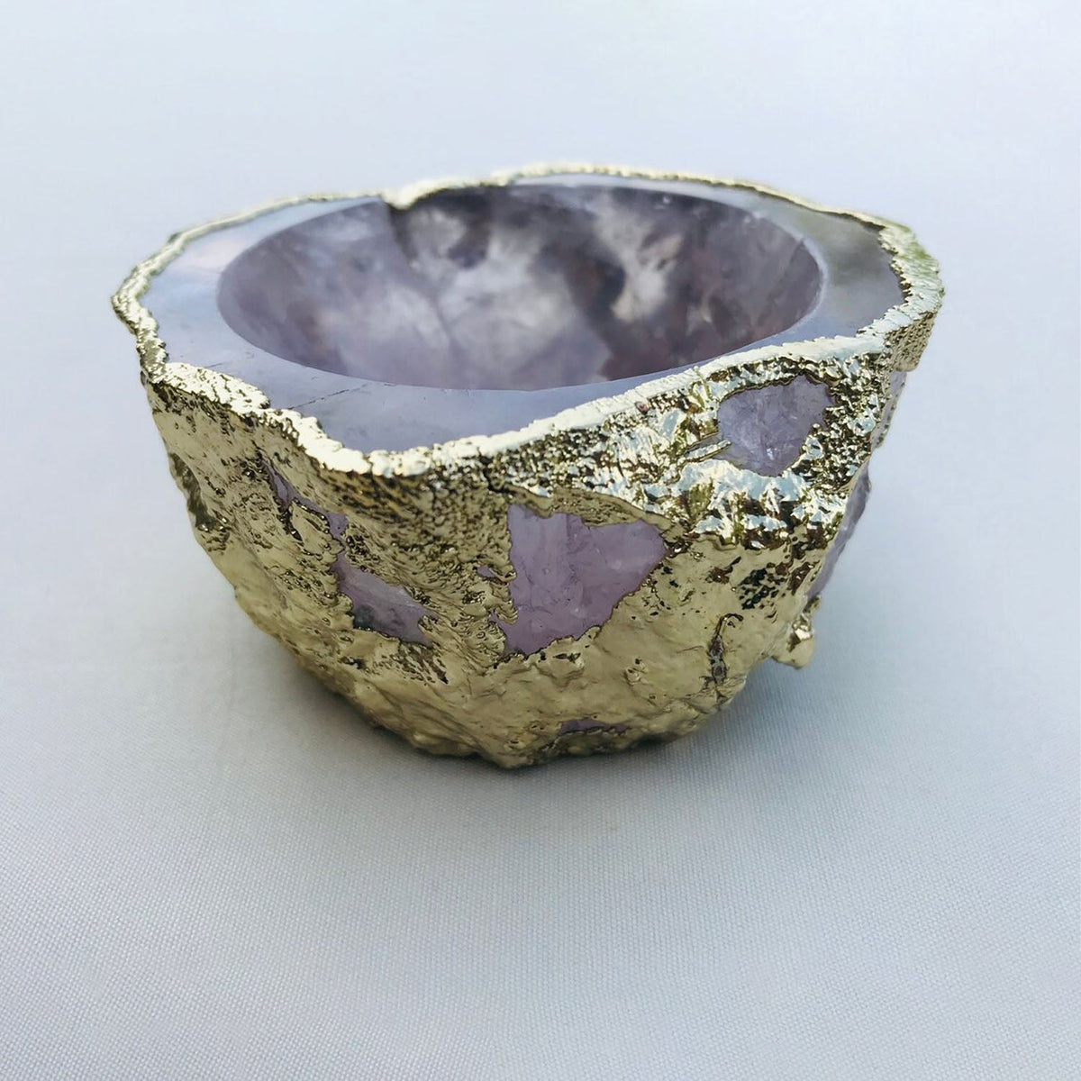 Rose Quartz Agate Nut/trinket/Jewelry Bowl
