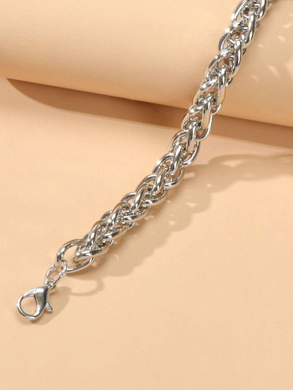 Punk Goth Hip Hop Thick Chain Stainless Steel Bracelets Jewellery Collections