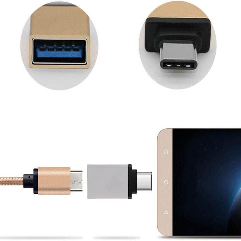 USB Type-C to USB 3.0 Adapter OTG Converter for Phone Tablet Laptop