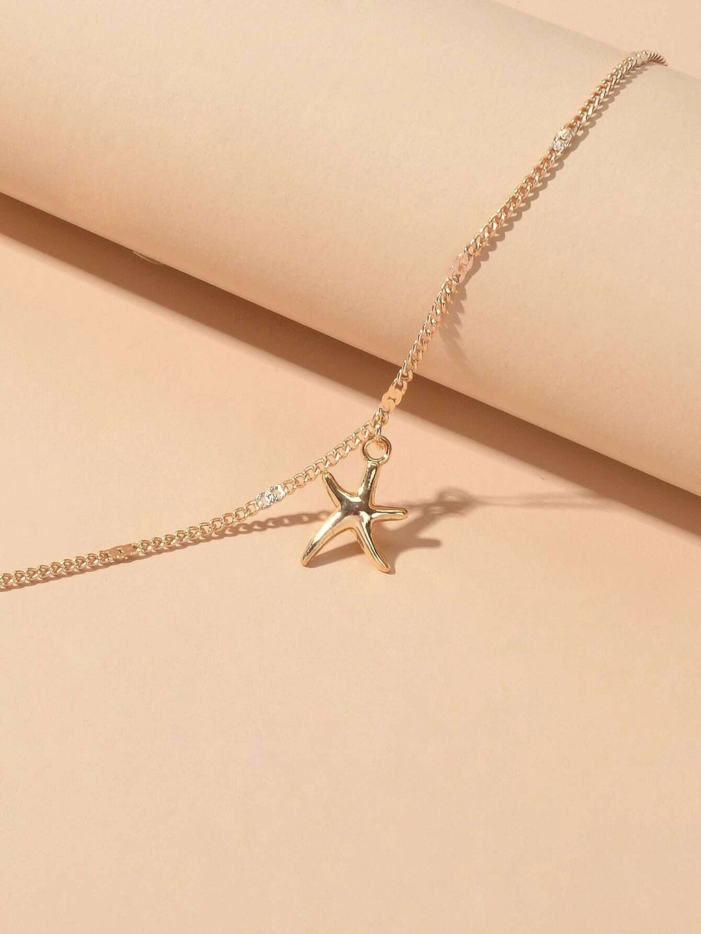 1 pc Silver Gold Starfish Charm Anklet Boho Beach Bracelet Foot Chain Jewellery