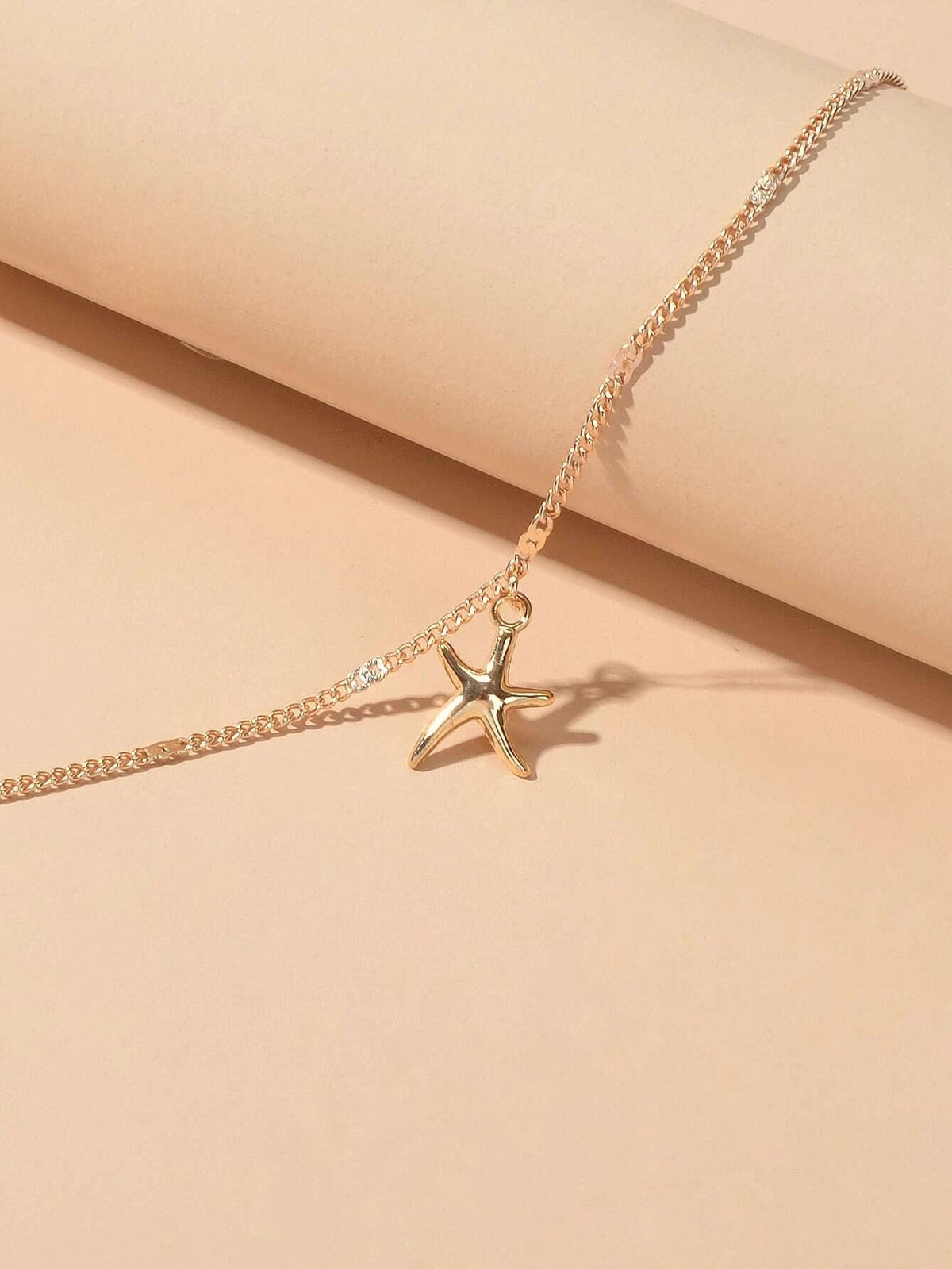 1 pc Silver Gold Starfish Charm Anklet Boho Beach Bracelet Foot Chain Jewellery