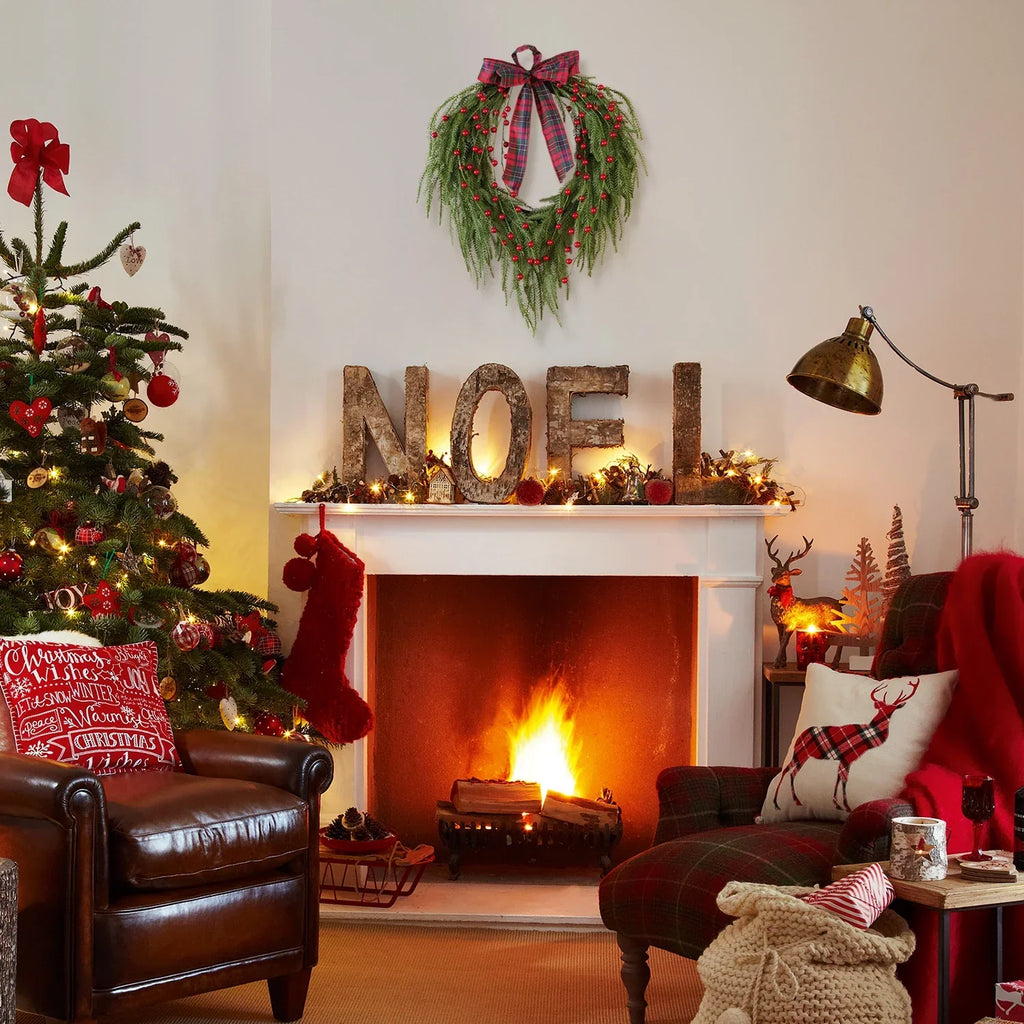 Christmas Wreath Decoration - Occasions > Christmas > Christmas Wreaths & Garlands at Dealshubindia