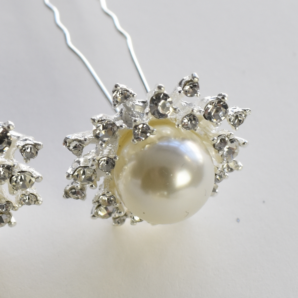 Pearly Sun Hair Pin