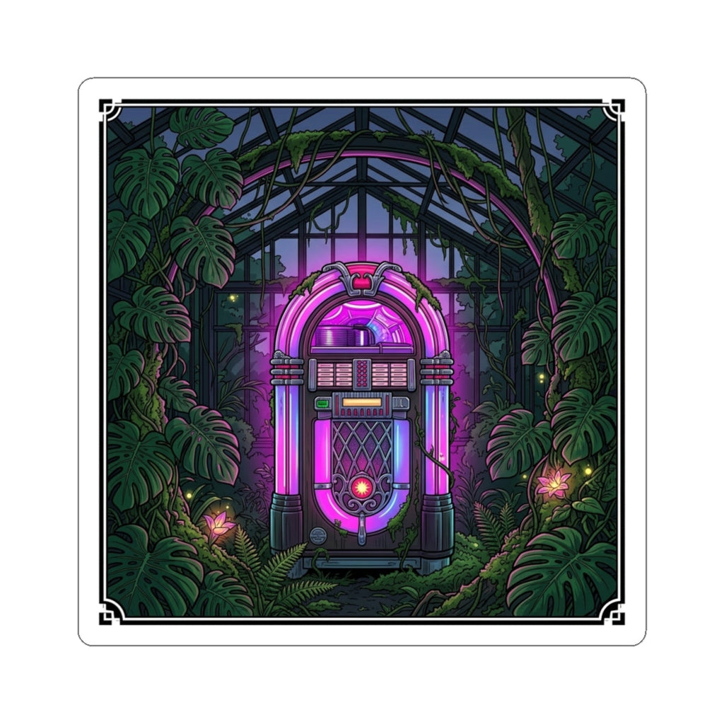 Jukebox Solarium | Kiss-Cut Sticker