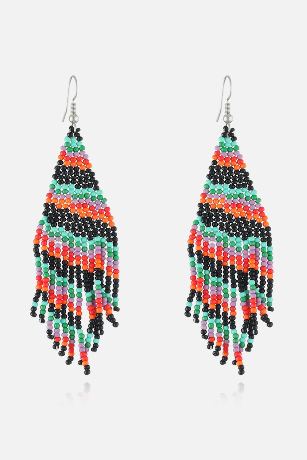 Christmas Beaded Earrings - n/a at Dealshubindia