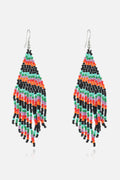 Christmas Beaded Earrings - n/a at Dealshubindia