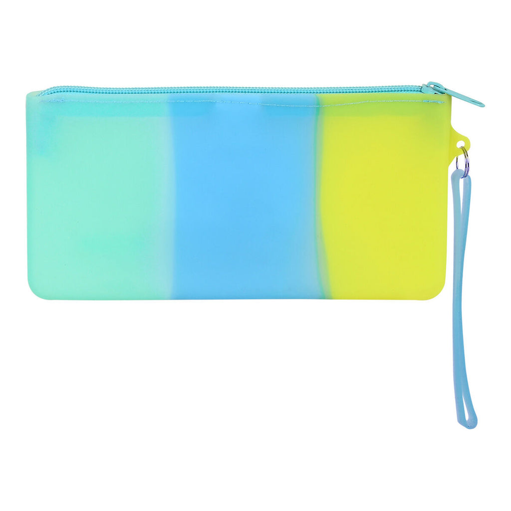 School Case Safta Blue Green Yellow (21 x 10.5 x 2 cm)
