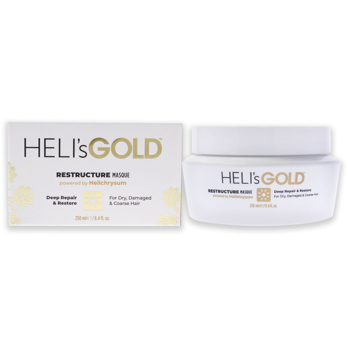 Helis Gold Restructure Masque With Helichrysum 250ml-0